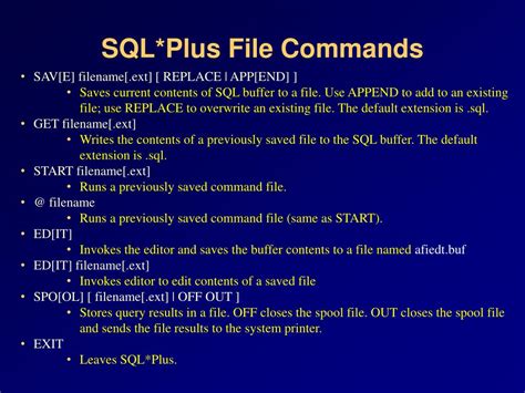 How to Use SQL Plus 的图像结果