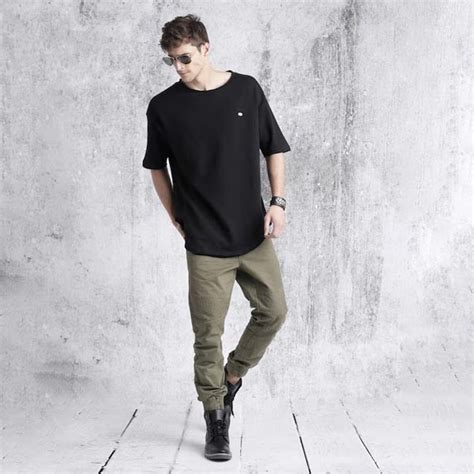 Men White Henley Neck T-shirt