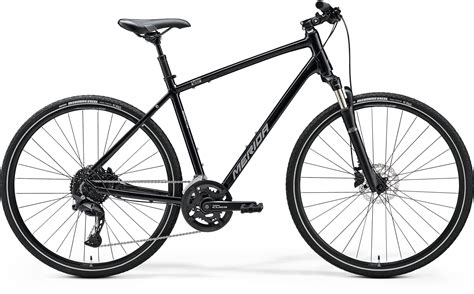 Merida Crossway 300 II2 (Glossy Black/Silver) – BUMSONTHESADDLE