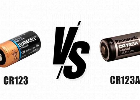 Are CR123 And CR123A Batteries Interchangeable? (Solved) - The Power Facts