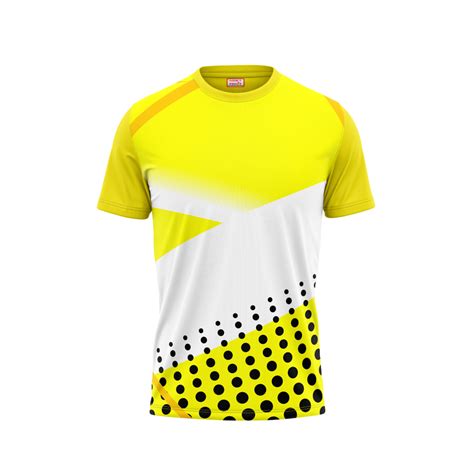 Round Neck Printed Jersey Yellow NP00174 – Next Print