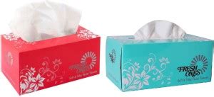 Fresh Ones Facial Tissues Wipes Pulls each 2 Ply Soft & Silky Natural ...