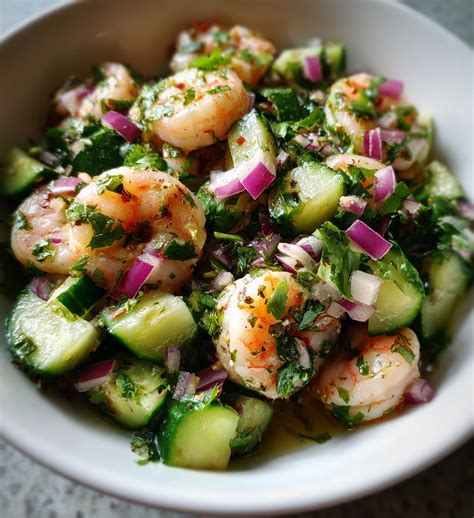 Shrimp and Cucumber Salad: 6 Refreshing Summer Flavors