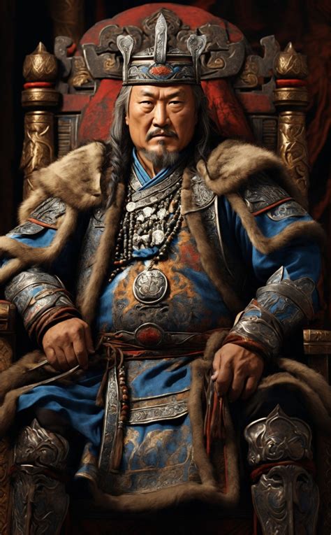 Genghis Khan | Genghis khan, Roman warriors, Mughal art paintings