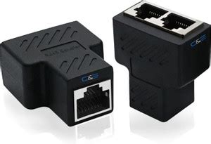 C&E Ethernet Splitter Splitter 1 to 2, RJ45 1 to 2 Ethernet Splitter ...