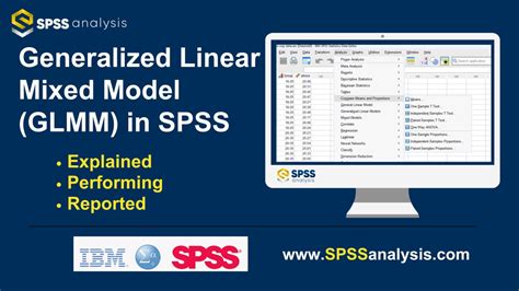 Generalized Linear Mixed Model with SPSS 的图像结果