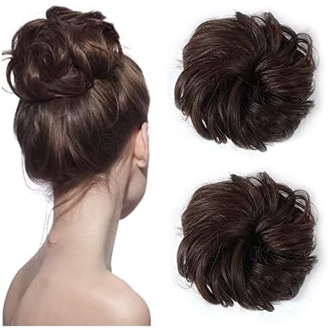 Buy Sanas 1 Pc Juda Hair Stick Wooden Plastic Design Attached Bun Stick ...