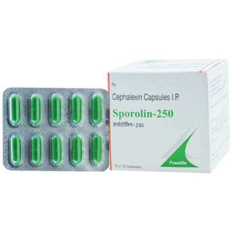 Sporolin-250 Capsules Franklin Laboratories India Pvt. Ltd.