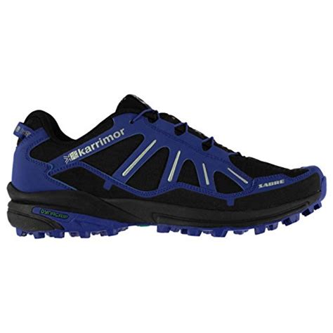 Buy Karrimor Mens Sabre Trail Running Shoes Black/Blue 8 at Amazon.in