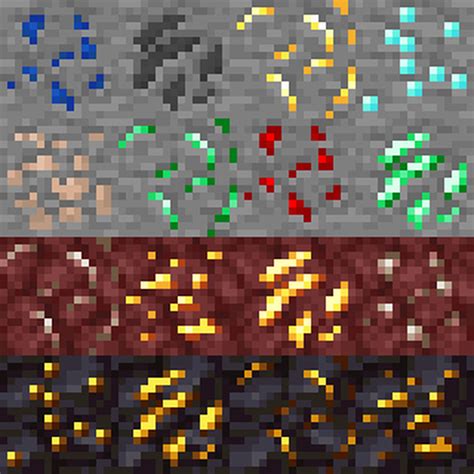 Image result for Texture Packs for Minecraft Java Ores