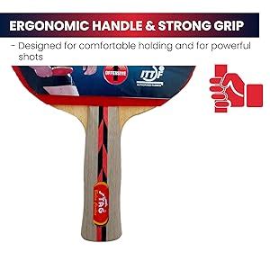 Stag Balsa Carbon Gen II/TEC Table Tennis Racquet | 164 Grams ...