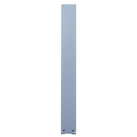 Asi Global Partitions 70" x 7" x 3/4" Pilaster Toilet Partition, Resin ...