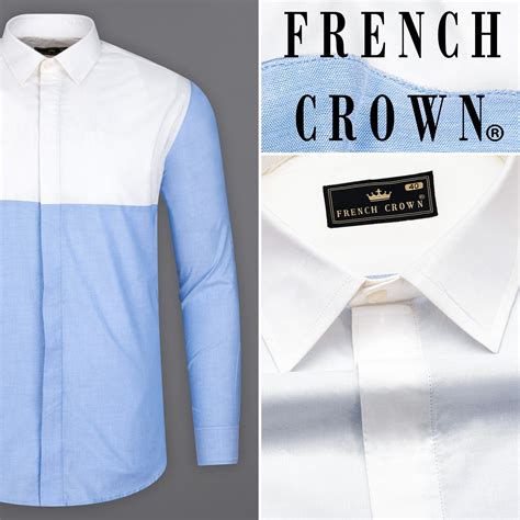 Perano Blue Casual Textured Premium Cotton Shirt For Men - Rare Rabbit ...