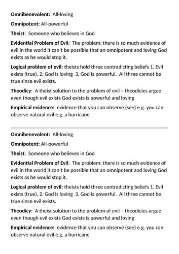 Image result for The Problem of Evil Explained