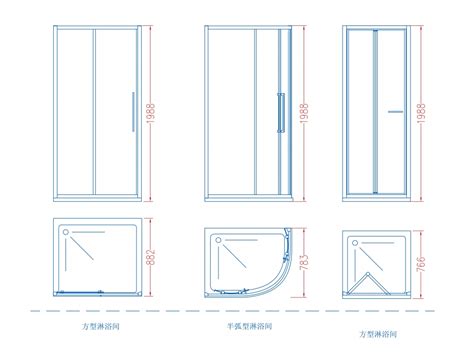 浅析淋浴房的尺寸和计价方式-淋浴房资讯-设计中国