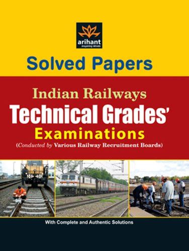 Buy Solved Papers Indian Railways Technical Grades' Exams Book Online ...