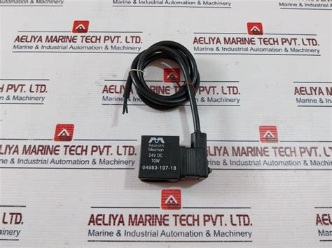 Rexroth Mecman 04983-197-18 Solenoid Coil – Aeliya Marine Tech