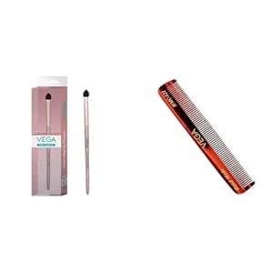 VEGA Eye Applicator Makeup Brush with Soft Sponge for Smoky Eyes, 159mm ...
