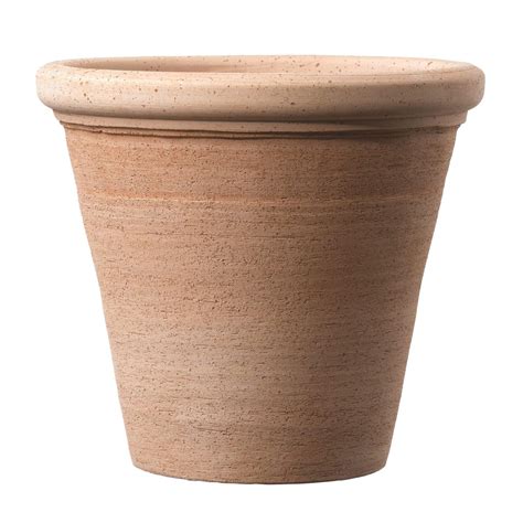 Deroma Sienna Italian Terracotta Round Pot - Pots & Planters | Mitre 10™