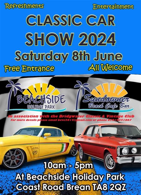 Beachside Classic Car Show, Beachside Holiday Park, , Burnham-on-Sea, 8 ...