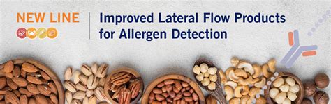 New and improved Lateral Flow Device product line for allergen detection
