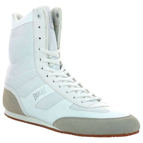Everlast Boxing Shoes, Shadow Mid, white 45 | Clothing