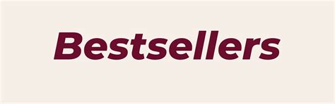 Best sellers – Calin