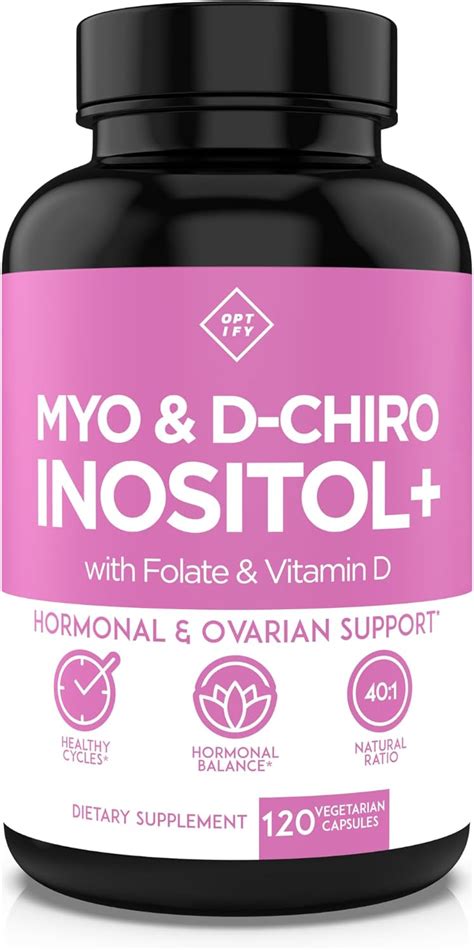 Optify Myo-Inositol & D-Chiro Inositol Supplement India | Ubuy