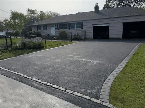 Asphalt Driveway Border Asphalt Paving Installers In Morris County
