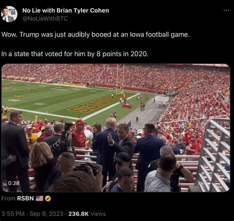 Trump greeted by loud and massive boos in Iowa!!! : r/MarchAgainstTrump