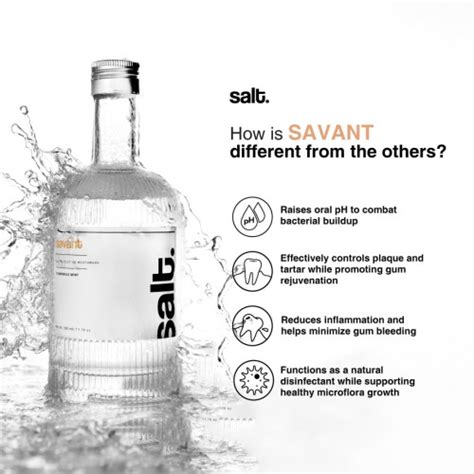 Salt Savant Gum Protection Mouth Wash 330 Ml