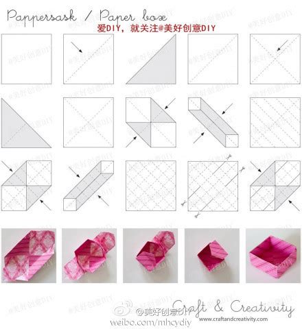 正方形纸盒子的折法图解正方形纸折盒子的折法2022已更新今日推荐