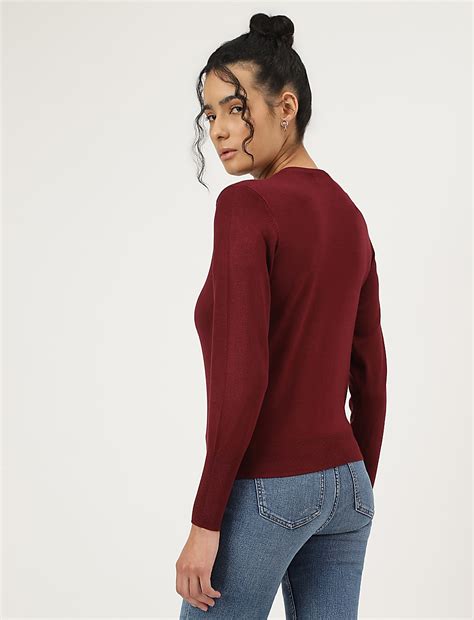 Buy Round Neck Cardigan at Marks & Spencer