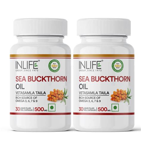 Inlife Sea Buckthorn Oil Capsules | Inlife Products
