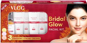 VLCC Bridal Glow Facial Kit | HA, Niacinamide, Vitamin C & Tint ...