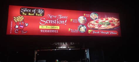 Menu at Slice Of life, Betul