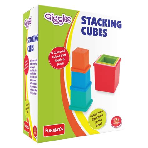 Funskool Giggles Stacking Cubes Multicolour – Juplay World