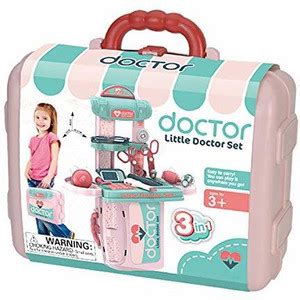 ODDEVEN Doctor's Medical Activity Utility Suitcase | Doctor Kit Pretend ...