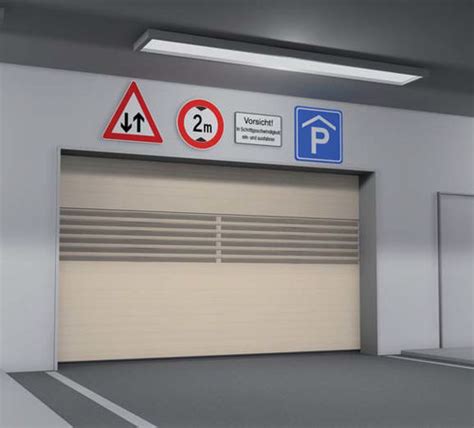 Sectional door - RR3000 R - ASSA ABLOY Entrance Systems - aluminium ...