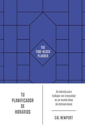 Tu Planificador de Horarios (the Time-Block Planner Spanish Edition ...