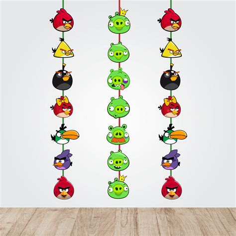 Angry Birds Theme Classic Danglers – Blu Party