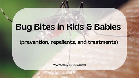 Bug Bites & Bug Bite Creams for Toddlers, Babies, and Children - MayaPeds