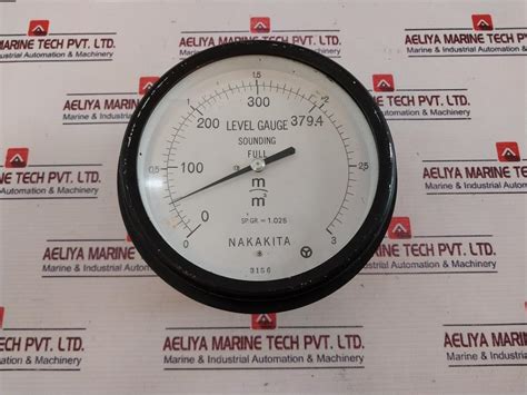 Nakakita Sp.Gr. = 1.025 Level Gauge 0-3 M3 – Aeliya Marine Tech