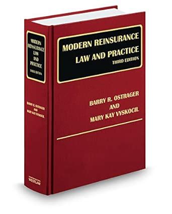 Modern Reinsurance Law and Practice, 3d : Amazon.in: Books