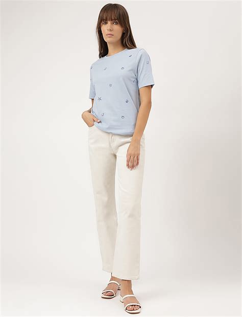 Buy Pure Cotton Printed Short Sleeves T-Shirt at Marks & Spencer