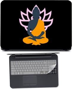Splendid STICKER 2 IN 1 LAPTOP PRINTED STICKER PACK WITH KEY GUARD, FOR ...