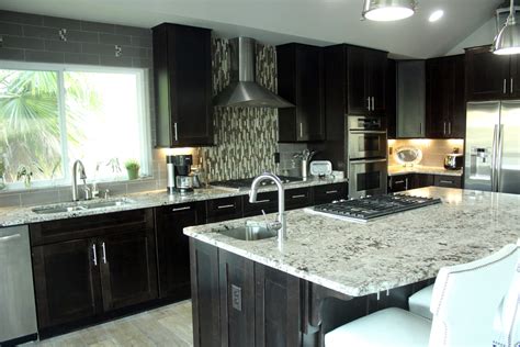 lennar espresso kitchen cabinets white granite - Google Search ...