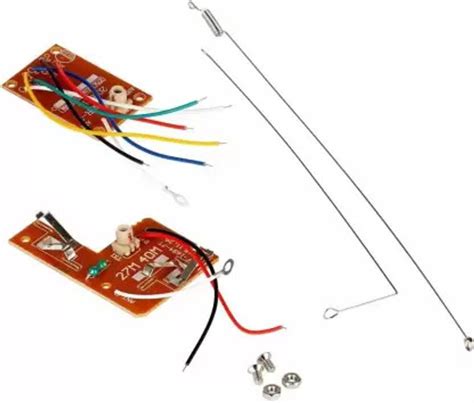 Tinker Shala 4CH 27MHZ Remote Transmitter & Receiver Board with DIY RC ...