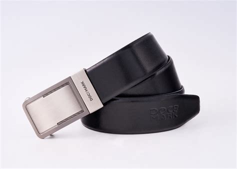 Premium Leather Men Auto Lock Turning Buckle Belt ALT71REV – DOC&MARK®