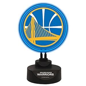 Buy NBA Golden State Warriors Team Logo Neon Lamp, One Size, Multicolor ...